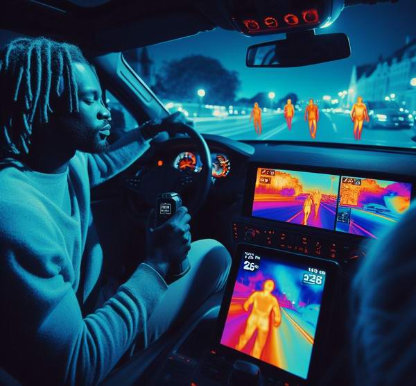 揭秘车载热成像仪系统:守护行车安全的 揭秘车载热成像仪系统:守护行车安全的