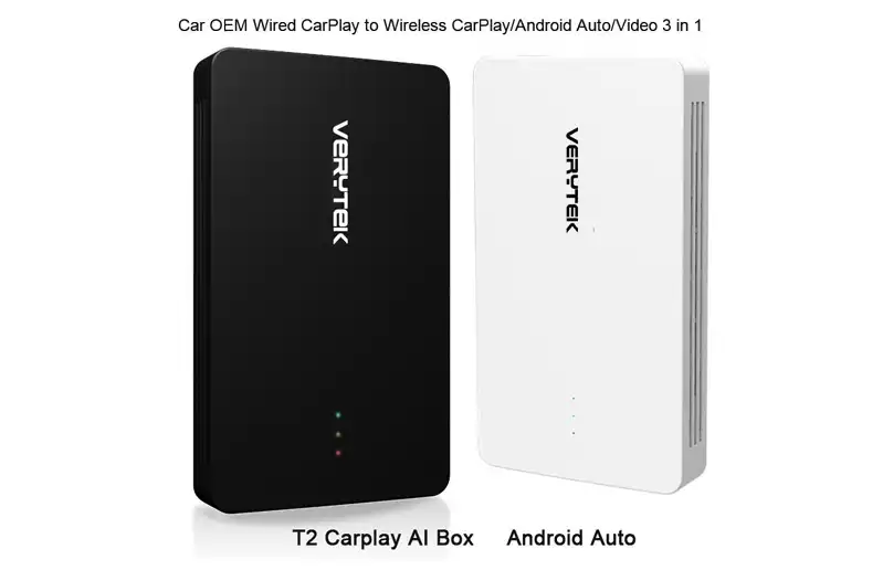 Upgrade Your Car with T2: A Revolutionary 3-in-1 Wired to Wireless CarPlay Converter